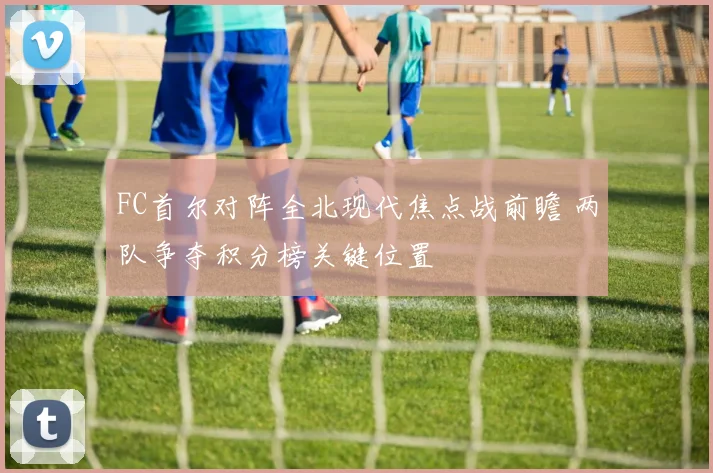 FC首尔对阵全北现代焦点战前瞻 两队争夺积分榜关键位置